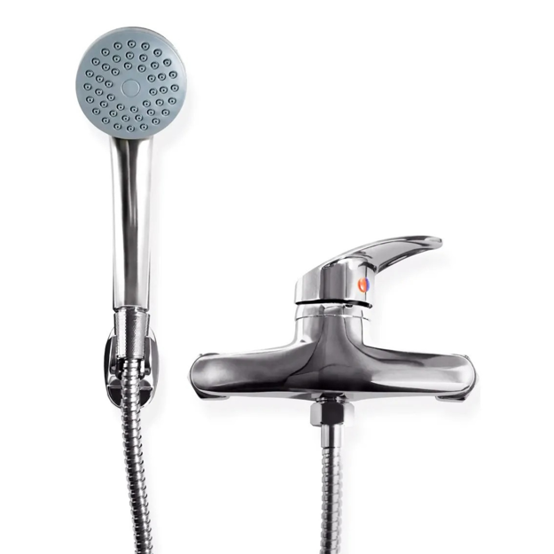 Imagen de Grifería de ducha Monocomando exterior sin transferencia Murdock Cromado Brillante