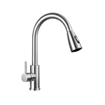 Imagen de Grifería de Cocina Monocomando de mesada pico extraíble Murdock Satinado