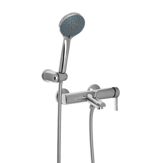 Imagen de Grifería de Ducha Monocomando con transferencia Calyx Cromado