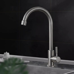 Imagen de Grifo unitario acero mesada DMC