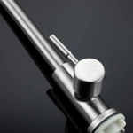 Imagen de Grifo unitario acero mesada DMC