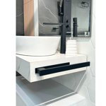 Imagen de Toallero autoadhesivo Negro Mate GC