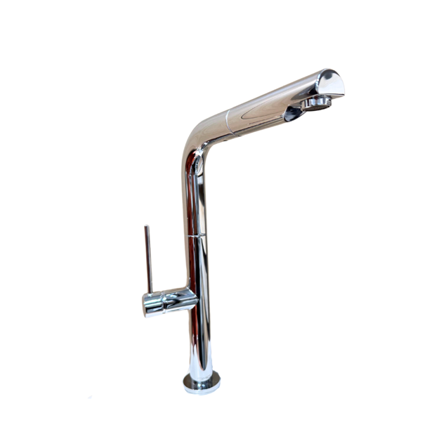 Imagen de Grifería de cocina Monocomando de mesada extensible Vetta Cromado Brillante