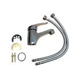 Imagen de Grifería de Lavatorio Monocomando de mesada Murdock cromado Brillante