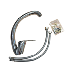 Imagen de Grifería de Cocina Monocomando de mesada pico alto Murdock Cromado Brillante