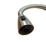 Imagen de Grifería de Cocina Monocomando de mesada pico extraíble Murdock Satinado