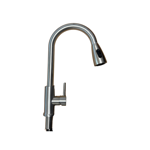 Imagen de Grifería de Cocina Monocomando de mesada pico extraíble Murdock Satinado