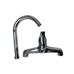 Imagen de Grifería de Cocina Monocomando de pared pico alto Murdock Cromado Brillante