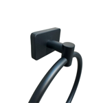 Imagen de Toallero Aro Noar Negro Mate