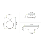 Imagen de Jabonera NOAR Negro Mate