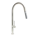 Imagen de Grifería de cocina Monocomando de mesada extensible Zenda cromado Brillante