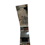 Imagen de Panel de ducha Monocomando Exterior con transferencia, Display, 5 vías Cromado Brillante