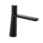 Imagen de Griferia de lavatorio Monocomando bajo de mesada Marbella Negro Mate