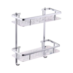 Imagen de Repisa doble aluminio 30x12x35 cm