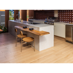 Imagen de Porcelanato para piso y pared Garden Natural 20x141.5 cm Mate y Rectificado