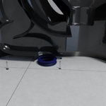 Imagen de Aro base de inodoro larga Smart Blukit