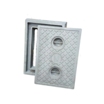 Imagen de Tapa y marco de grasera colectiva resina 42 x 62 cm