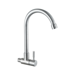 Imagen de Grifo unitario de pared acero satinado DMC