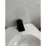 Imagen de Grifería de bidet Monocomando con transferencia Blaster Negro Mate