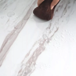 Imagen de Placa de pvc símil mármol Blanco 122x244 Cm