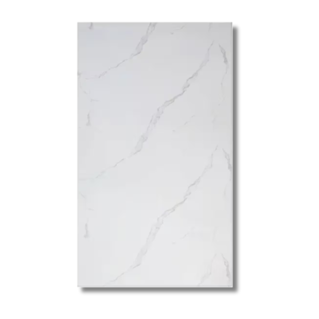 Imagen de Placa de pvc símil mármol Blanco 122x244 Cm