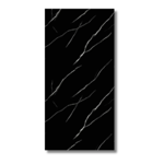 Imagen de Placa de pvc símil mármol Negro 122x244 Cm