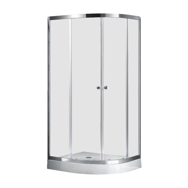 Imagen de Cabina y plato de ducha Curvo 90x90x192 cm