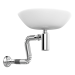 Imagen de Sifón cromado botella chico plástico univer. Blukit