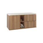 Imagen de Mueble de baño suspendido Caroline 100 cm Catedral sin bacha