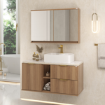 Imagen de Mueble de baño suspendido Caroline 100 cm Catedral sin bacha