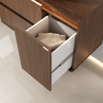 Imagen de Mueble de baño suspendido Adelaida 90 cm Cacau sin bacha