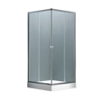 Imagen de Cabina y plato de ducha recto 90x90x198 cm