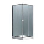 Imagen de Cabina y plato de ducha recto 90x90x198 cm
