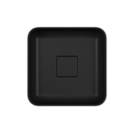 Imagen de Bacha de apoyo Cuadrada 30 cm Negro mate Deca