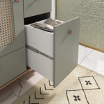 Imagen de Mueble de baño de Pie Julia Verde con Catedral 78cm sin bacha