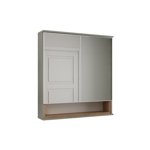 Imagen de Botiquín Mariana 70 cm Verde con Catedral