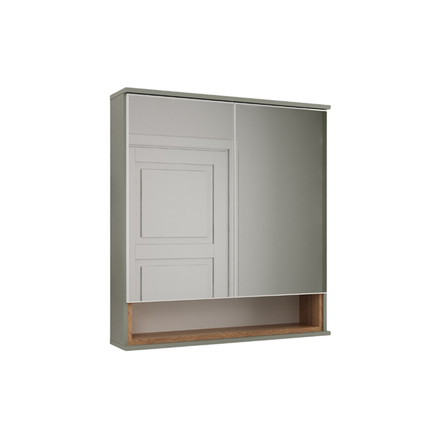 Imagen de Botiquín Mariana 70 cm Verde con Catedral