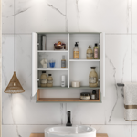 Imagen de Botiquín Mariana 70 cm Verde con Catedral