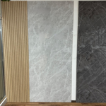 Imagen de Placa de pvc símil mármol Gris claro 122x244 cm