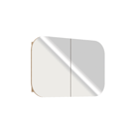 Imagen de Botiquín de baño Tereza Cristina 80cm Catedral