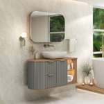 Imagen de Botiquín de baño Tereza Cristina 70cm Catedral