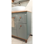 Imagen de Mueble de baño de Pie Julia Verde con Catedral 78cm sin bacha