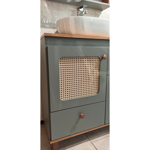 Imagen de Mueble de baño de Pie Julia Verde con Catedral 78cm sin bacha