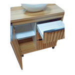 Imagen de Mueble de baño de pie Cecilia Nogal 78cm sin bacha