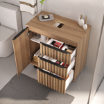 Imagen de Mueble de baño de pie Cecilia Nogal 78cm sin bacha