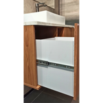 Imagen de Mueble de baño suspendido Caroline 100 cm Catedral con bacha