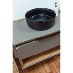 Imagen de Mueble de baño suspendido Isadora Grigio con Catedral 78cm sin bacha