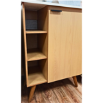 Imagen de Mueble de baño de pie  Hortensia Jequitibá 62 cm con bacha de resina