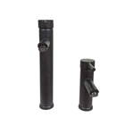 Imagen de Grifería de lavatorio Monocomando alto de mesada Milano Negro Mate