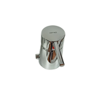 Imagen de Grifería de bidet Monocomando con transferencia Milano Cromado